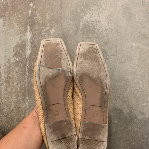 Ateliers woven leather ballet flats - Picture 5 of 6